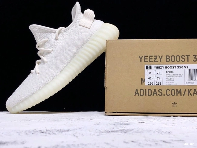 350 Yeezy CP9366 White Boost V2 Adidas Cream 0805
